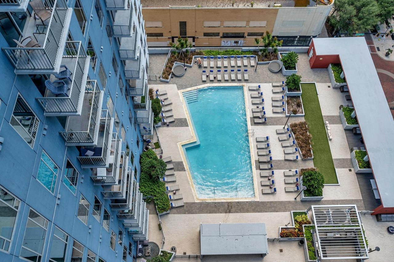 Luxury 1 Bedroom With Den Downtown Tampa Apt - City Views, Rooftop Pool, Workspace Eksteriør bilde