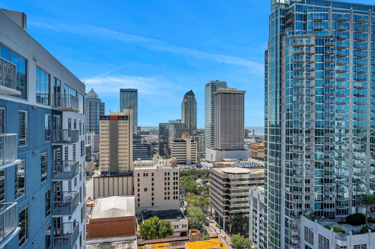 Luxury 1 Bedroom With Den Downtown Tampa Apt - City Views, Rooftop Pool, Workspace Eksteriør bilde
